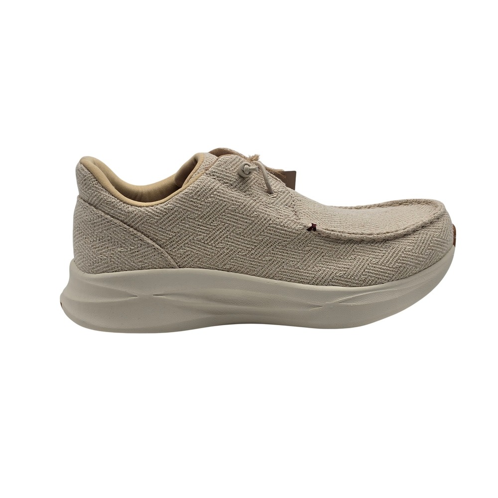 Twisted X Womens 10 M Beige Textile Moc Toe Casual Shoes WCAU008